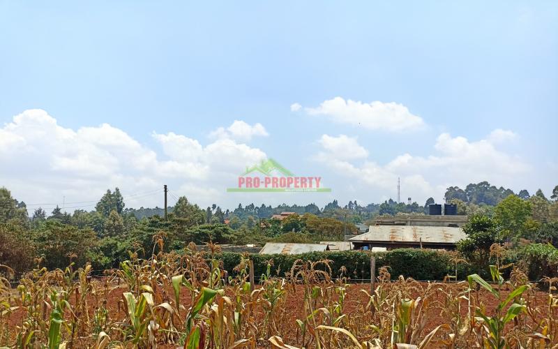 Plot For Sale In Gikambura, Kikuyu Near Gicharani Primary