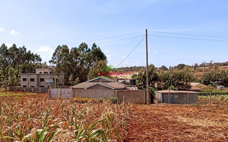 Prime Residential Quarter Acre Plot For Sale In Kikuyu, Ondiri.
