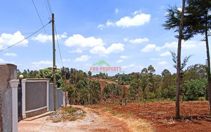 Prime Plot For Sale In Lower Kabete, Kiambu County.