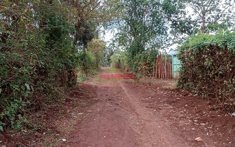 Residential Plot For Sale In Gikambura, Kikuyu.