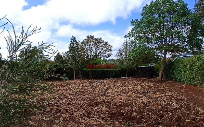 Residential Plot For Sale In Kikuyu At Gikambura.