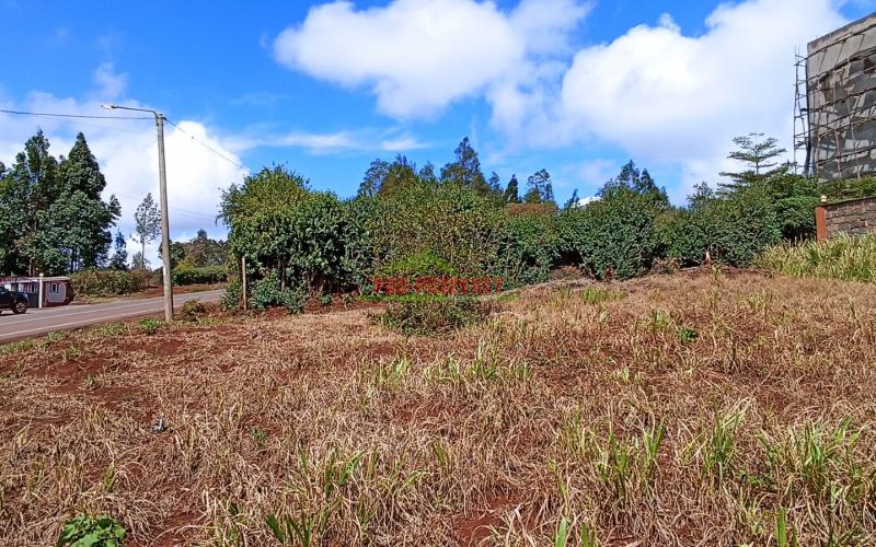 Commercial Touching Tarmac Plot For Sale In Kikuyu, Gikambura