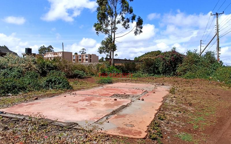 Touching Tarmac Commercial Plot For Sale In Kikuyu At Gikambura