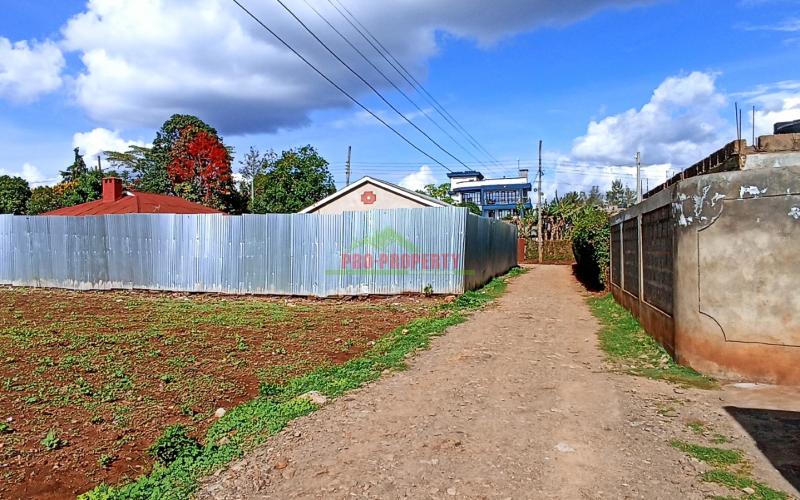 Commercial Plot For Sale In Kikuyu, Thogoto (musa), For A Flat