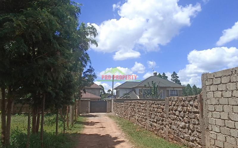 Prime 100 By 100 Feet Residential Plots For Sale In Gikambura - Kikuyu