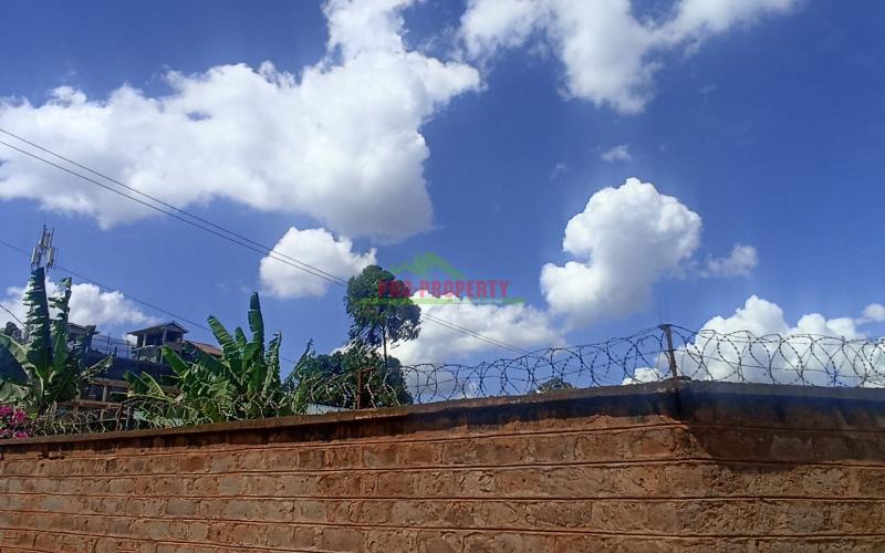 Commercial Plot For Sale In Kikuyu, With Perimeter Wall