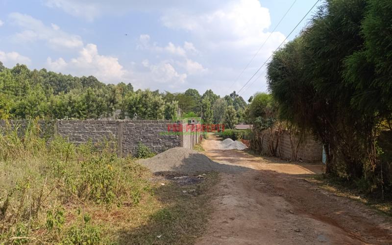 Prime Quarter Acre Plot For Sale In Thogoto, Kikuyu