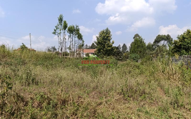 Prime Quarter Acre Plot For Sale In Thogoto, Kikuyu