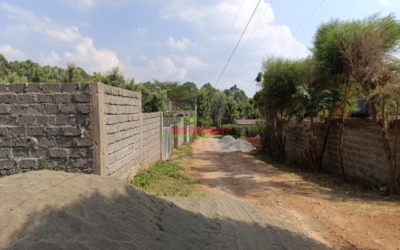 Prime Quarter Acre Plot For Sale In Thogoto, Kikuyu