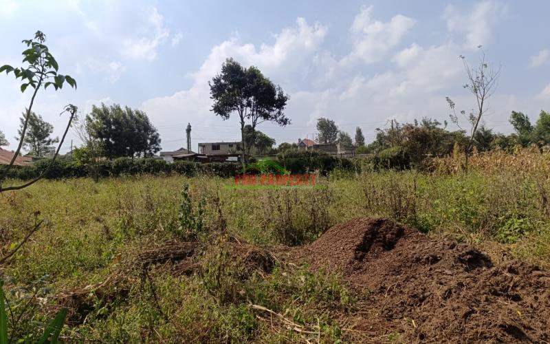 Prime Quarter Acre Plot For Sale In Thogoto, Kikuyu