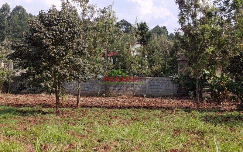 Prime Quarter Acre Plot For Sale In Thogoto, Kikuyu