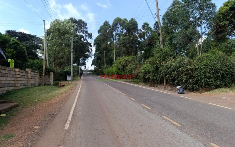 Prime Plot For Sale In Kikuyu, Alliance – Fronting Tarmac