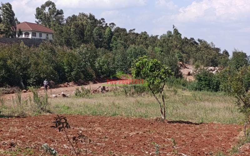 Prime Quarter Acre Plots For Sale In Kikuyu - Gikambura
