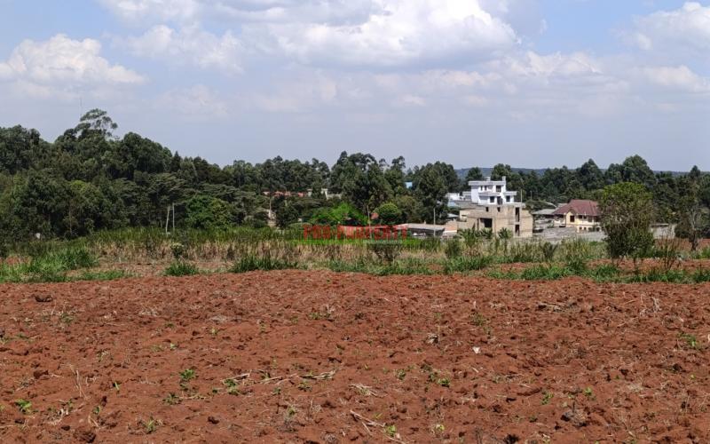 Prime Quarter Acre Plots For Sale In Kikuyu - Gikambura