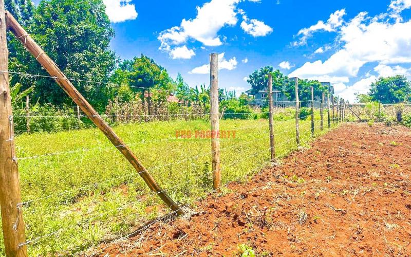 Prime Residential Plots For Sale In Kikuyu Near The Southern Bypass.