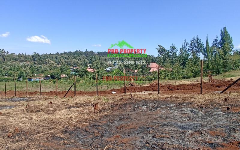 Scenic Residential Plots For Sale In Gikambura, Along Jambu Tv Road