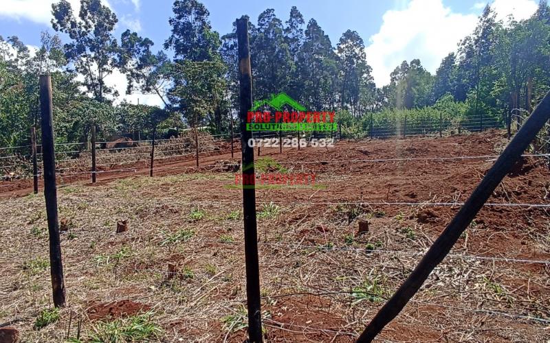 Scenic Residential Plots For Sale In Gikambura, Along Jambu Tv Road