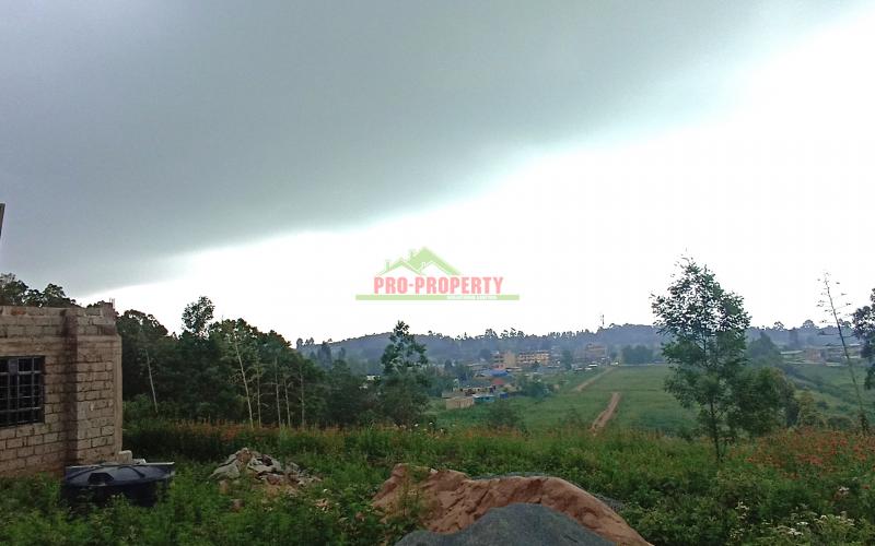 Residential Plot For Sale In Kikuyu, Kamangu Area
