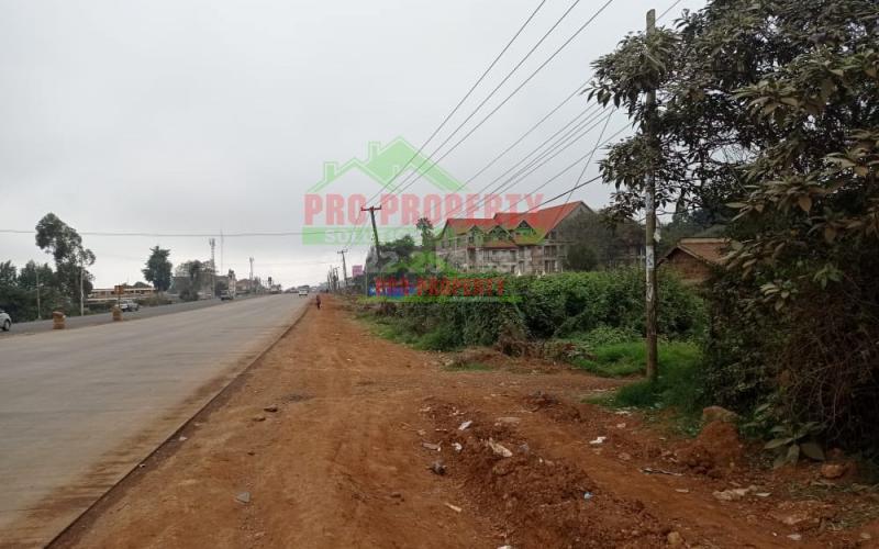 Prime Commercial Plot For Sale Along Waiyaki Way