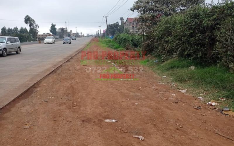 Prime Commercial Plot For Sale Along Waiyaki Way