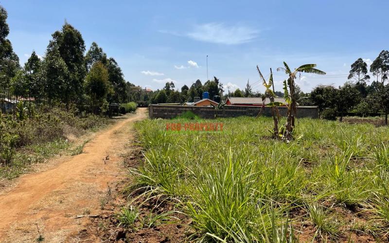 Residential Plot For Sale In Kikuyu, Kamangu Kiambu County.
