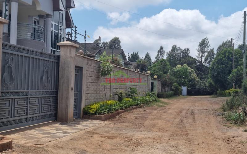 Residential Plots For Sale In A Controlled Gated Community At Sigona, Kikuyu.