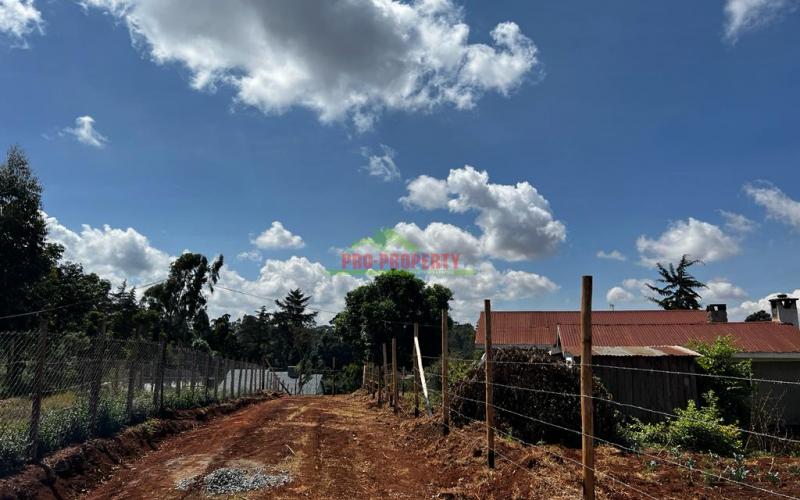 Prime Residential Plot For Sale In Kikuyu ,ondiri.