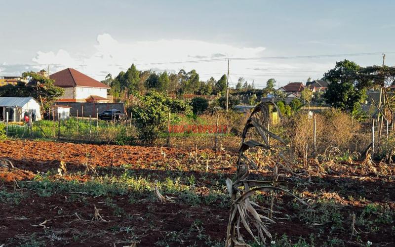 Prime Residential Plot For Sale In Kikuyu ,gikambura.