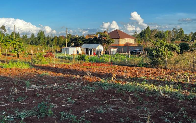 Prime Residential Plot For Sale In Kikuyu ,gikambura.