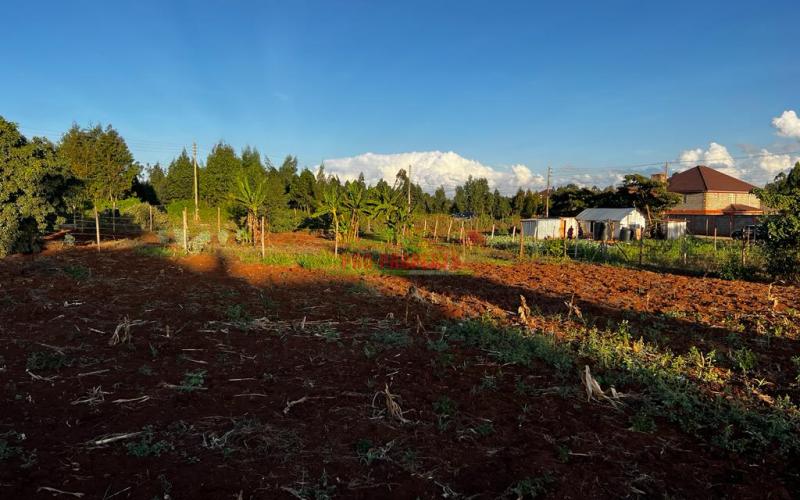 Prime Residential Plot For Sale In Kikuyu ,gikambura.