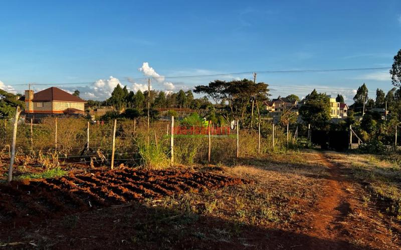 Prime Residential Plot For Sale In Kikuyu ,gikambura.
