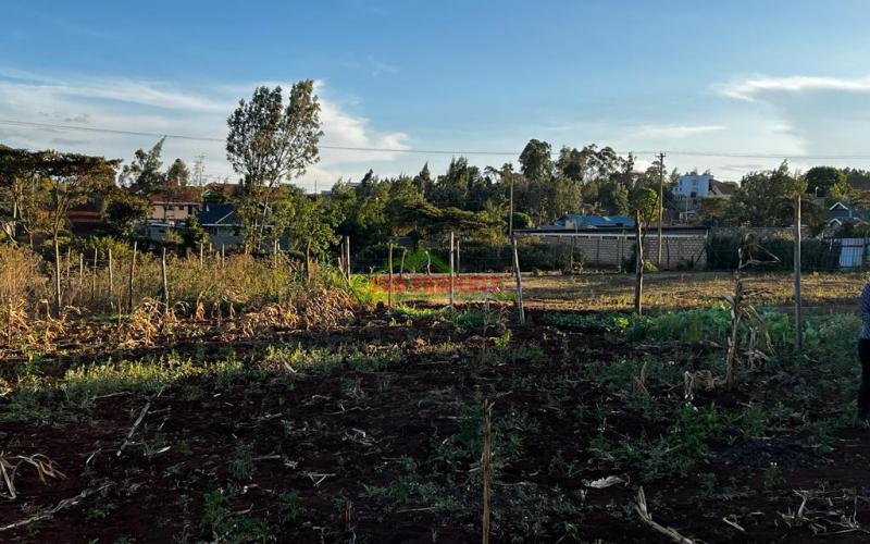 Prime Residential Plot For Sale In Kikuyu ,gikambura.