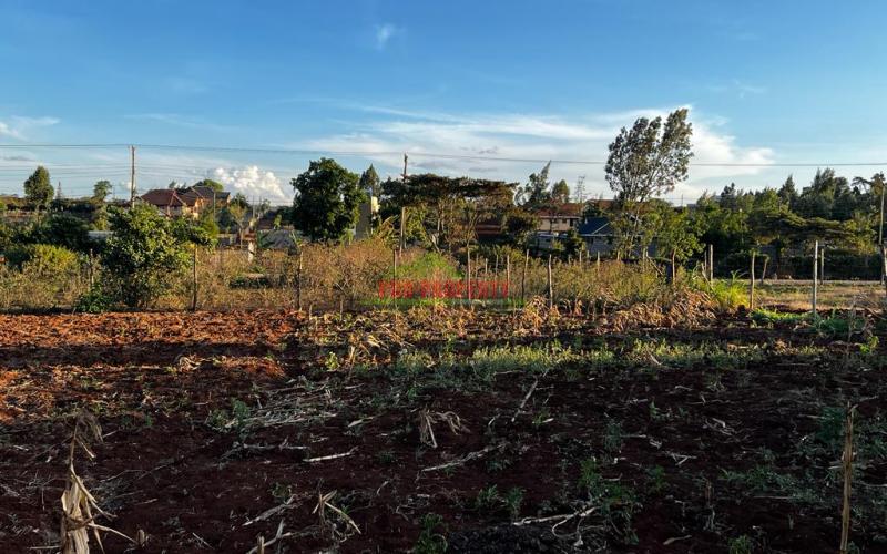 Prime Residential Plot For Sale In Kikuyu ,gikambura.