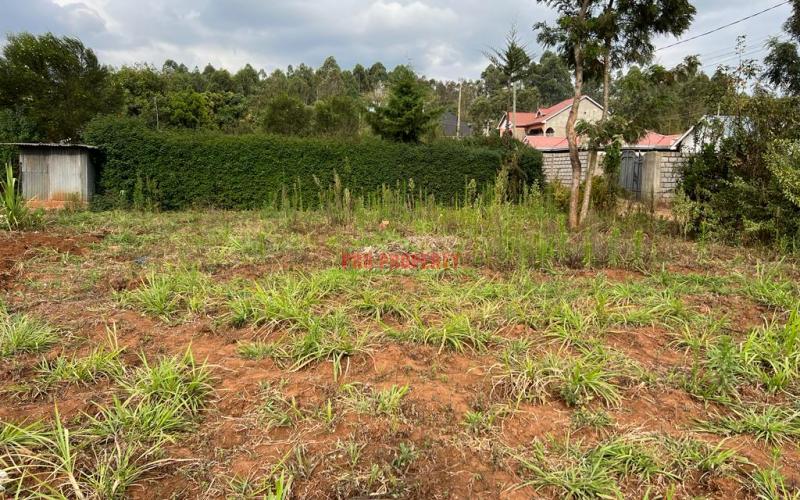 Prime Residential Plot For Sale In Kikuyu, Gikambura.