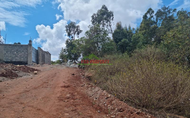 50 X 100 Fts Plot For Sale In Kikuyu Gikambura.
