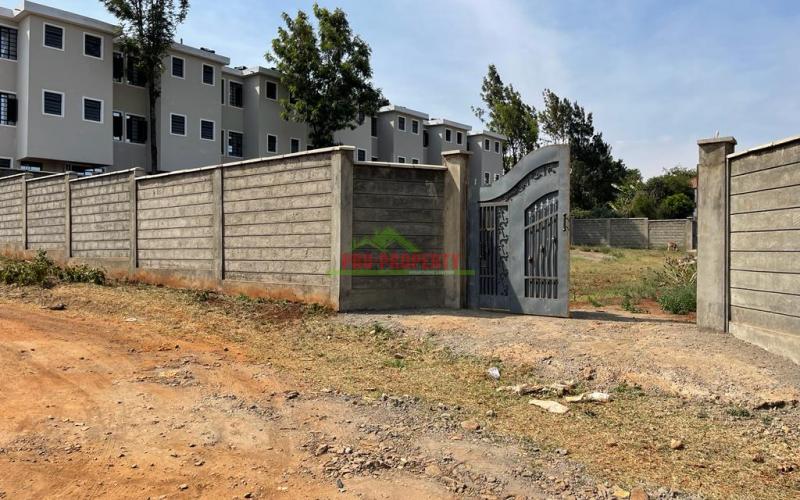 Prime Fenced Commercial Plot For Sale In Kikuyu, Thogoto.