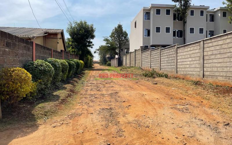 Prime Fenced Commercial Plot For Sale In Kikuyu, Thogoto.