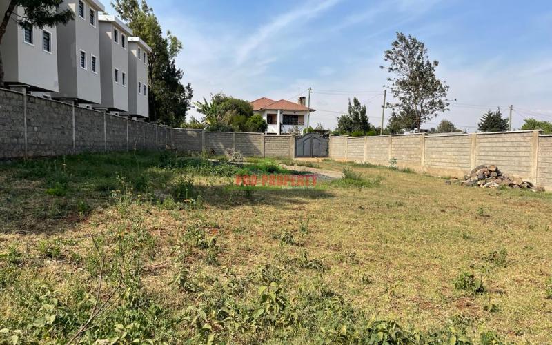 Prime Fenced Commercial Plot For Sale In Kikuyu, Thogoto.