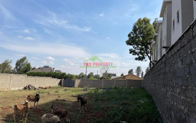 Prime Fenced Commercial Plot For Sale In Kikuyu, Thogoto.
