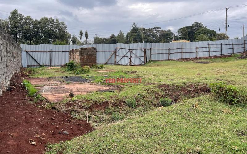 Prime Plot For Lease Fronting The Tarmac In Kikuyu, Thogoto Near The Southern Bypass.