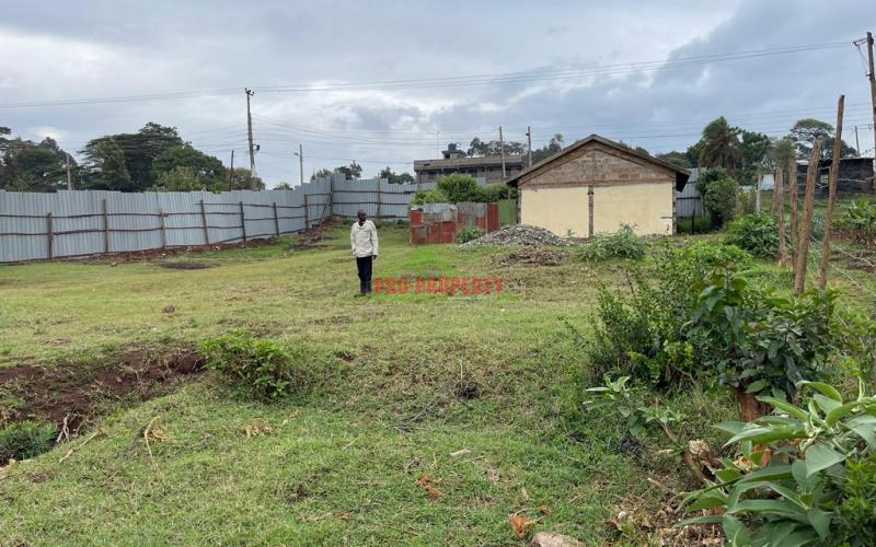 Prime Plot For Lease Fronting The Tarmac In Kikuyu, Thogoto Near The Southern Bypass.