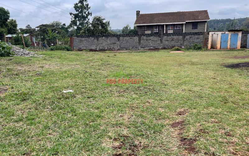 Prime Plot For Lease Fronting The Tarmac In Kikuyu, Thogoto Near The Southern Bypass.