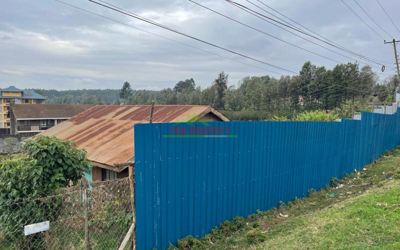 Prime Plot For Lease Fronting The Tarmac In Kikuyu, Thogoto Near The Southern Bypass.