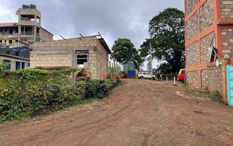 Prime Commercial Plot For Sale In Kikuyu Town.