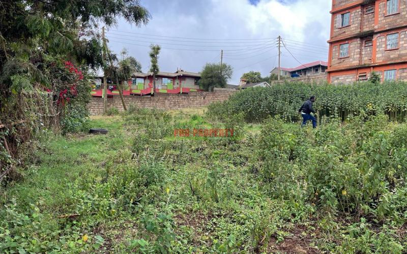 Prime Commercial Plot For Sale In Kikuyu Town.