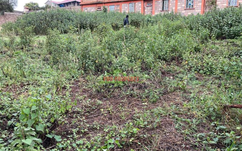 Prime Commercial Plot For Sale In Kikuyu Town.