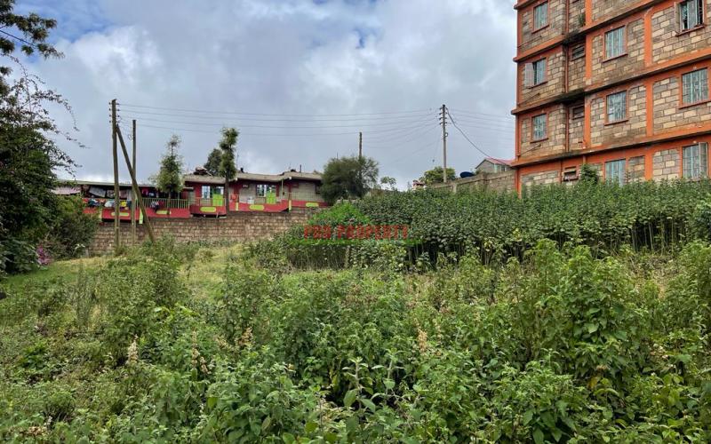 Prime Commercial Plot For Sale In Kikuyu Town.