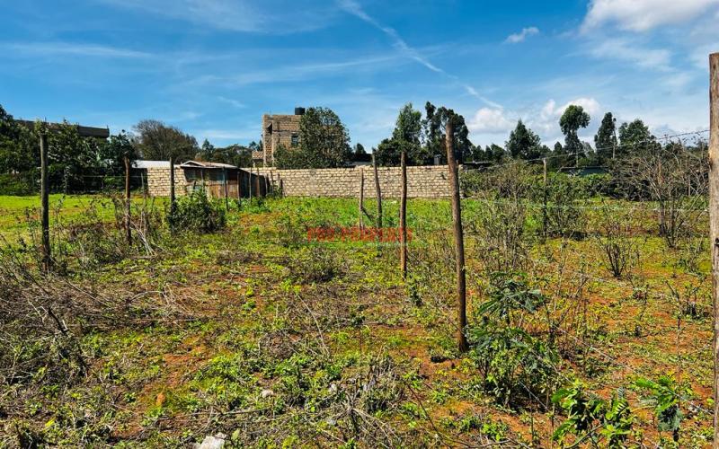 Prime Residential Plot For Sale In Kikuyu, Gikambura.