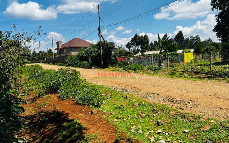Prime Residential Plot For Sale In Kikuyu, Gikambura.