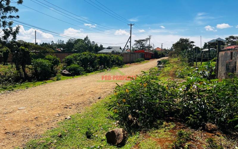 Prime Residential Plot For Sale In Kikuyu, Gikambura.